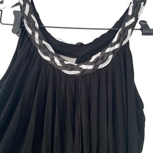 Marciano Braided Neckline Tunic Top - Size XS